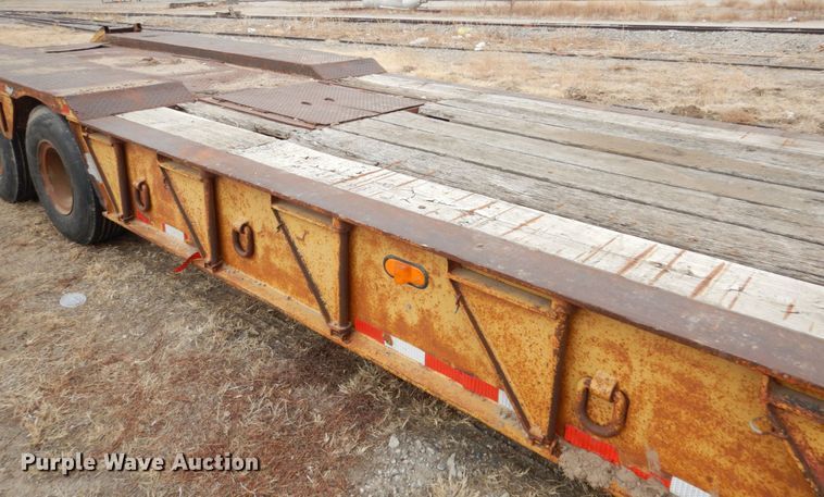 image for item DF7364 1974 Load King EZ Fold equipment trailer