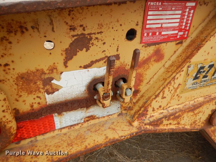 image for item DF7364 1974 Load King EZ Fold equipment trailer