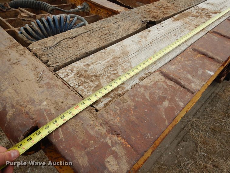 image for item DF7364 1974 Load King EZ Fold equipment trailer