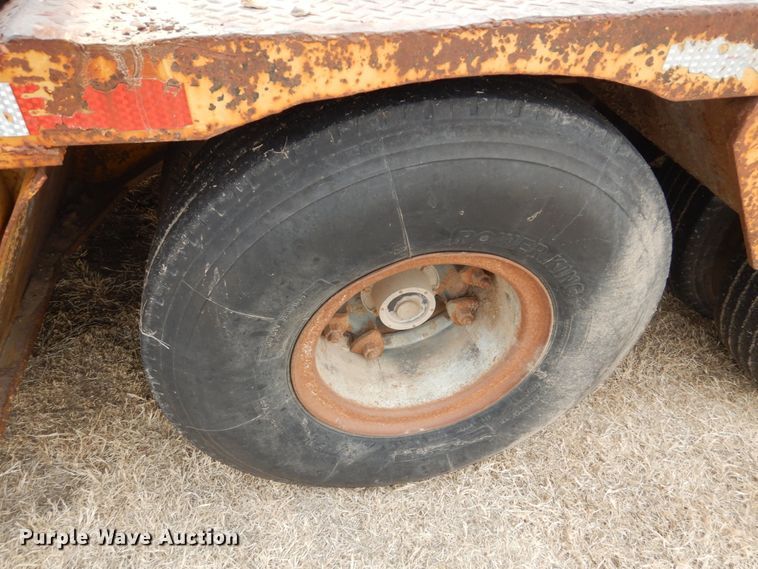 image for item DF7364 1974 Load King EZ Fold equipment trailer