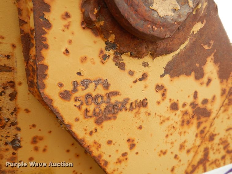 image for item DF7364 1974 Load King EZ Fold equipment trailer