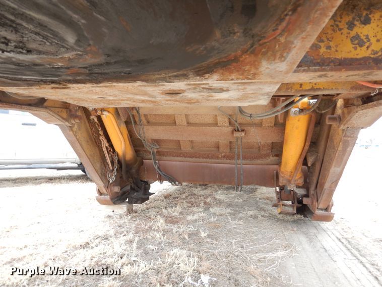 image for item DF7364 1974 Load King EZ Fold equipment trailer