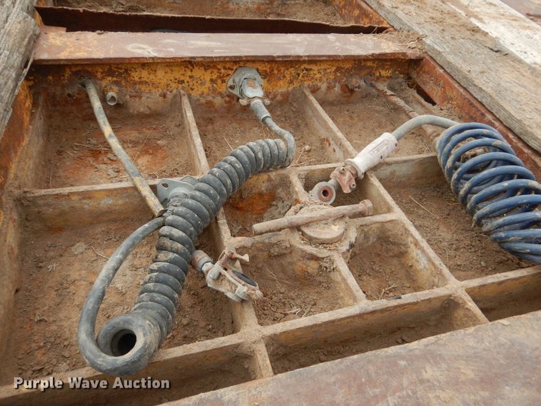 image for item DF7364 1974 Load King EZ Fold equipment trailer