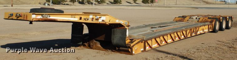 image for item DF7402 1996 Load King 503 PHD lowboy equipment trailer