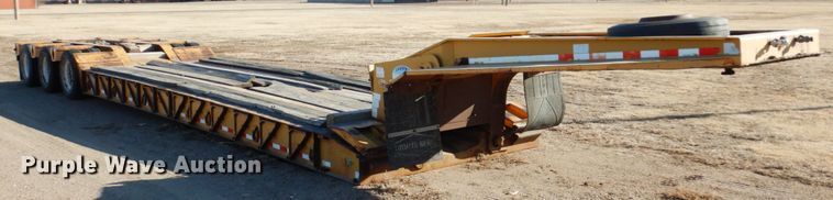 image for item DF7402 1996 Load King 503 PHD lowboy equipment trailer