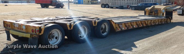 image for item DF7402 1996 Load King 503 PHD lowboy equipment trailer