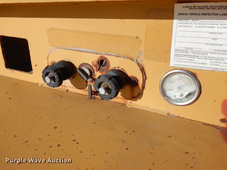 image for item DF7402 1996 Load King 503 PHD lowboy equipment trailer