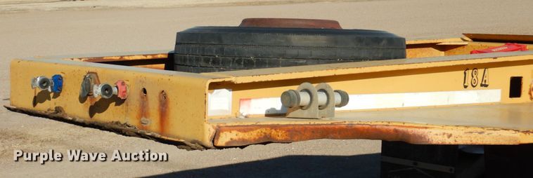 image for item DF7402 1996 Load King 503 PHD lowboy equipment trailer