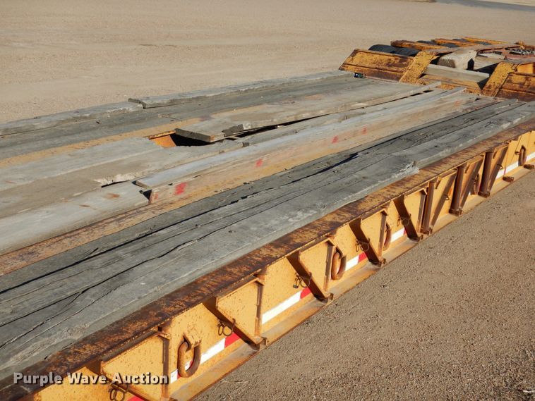 image for item DF7402 1996 Load King 503 PHD lowboy equipment trailer