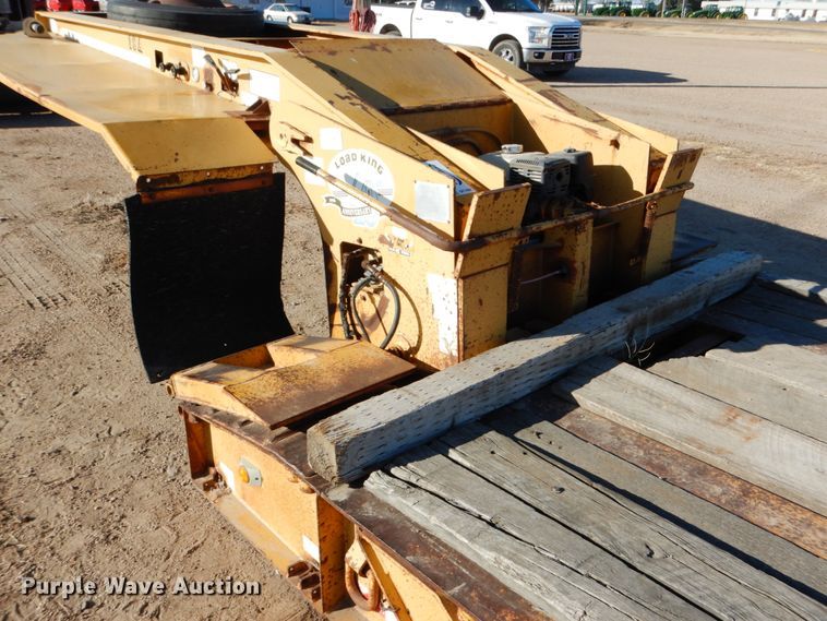 image for item DF7402 1996 Load King 503 PHD lowboy equipment trailer