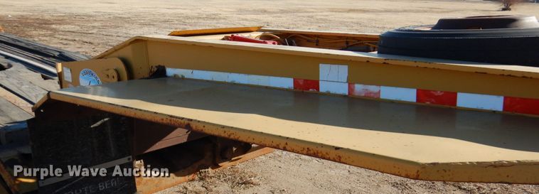 image for item DF7402 1996 Load King 503 PHD lowboy equipment trailer