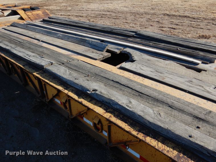 image for item DF7402 1996 Load King 503 PHD lowboy equipment trailer