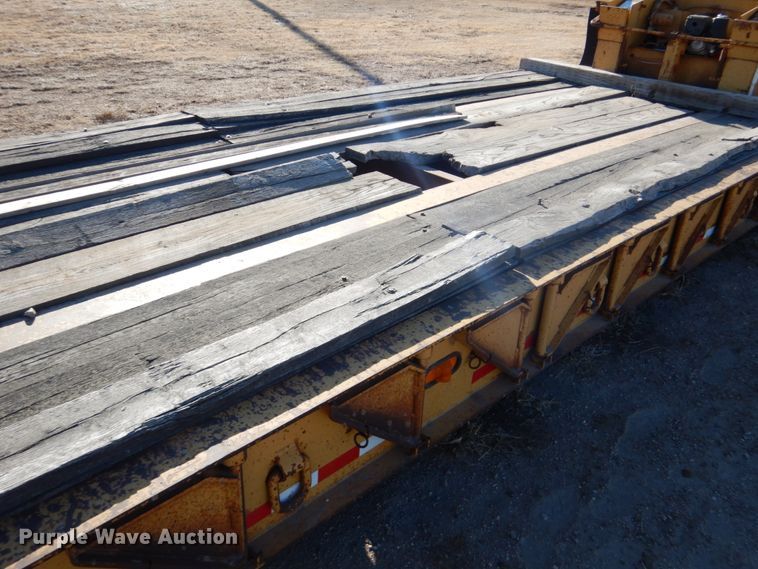 image for item DF7402 1996 Load King 503 PHD lowboy equipment trailer