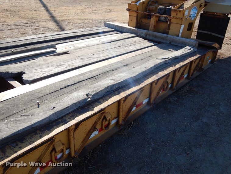 image for item DF7402 1996 Load King 503 PHD lowboy equipment trailer