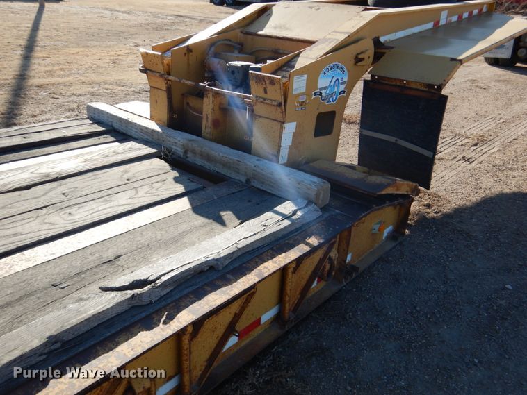 image for item DF7402 1996 Load King 503 PHD lowboy equipment trailer