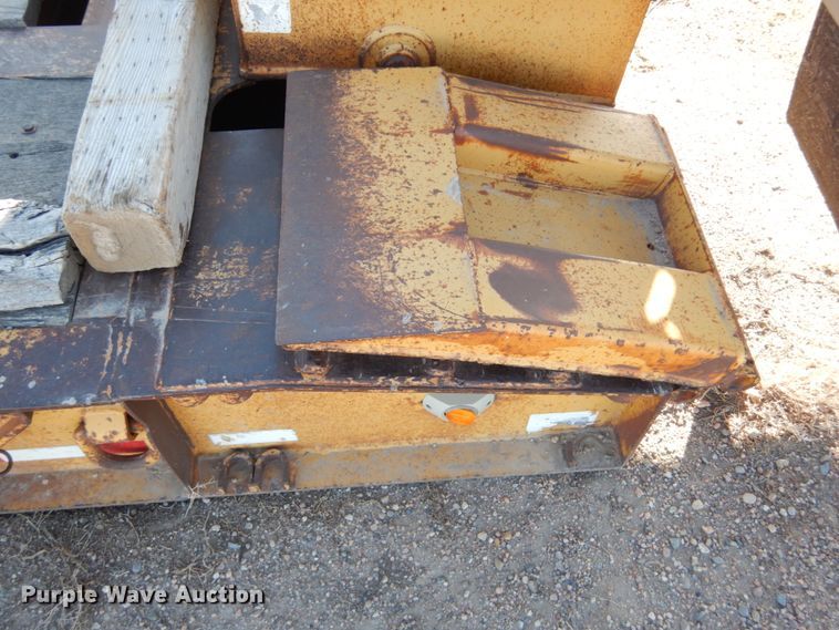 image for item DF7402 1996 Load King 503 PHD lowboy equipment trailer