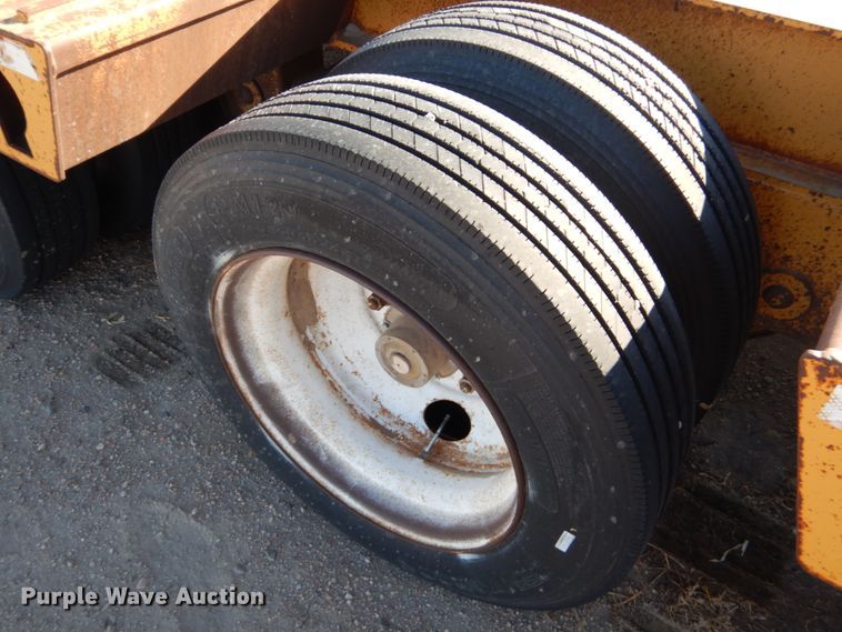 image for item DF7402 1996 Load King 503 PHD lowboy equipment trailer