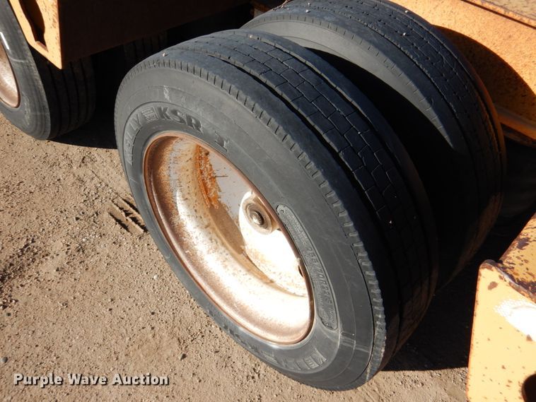 image for item DF7402 1996 Load King 503 PHD lowboy equipment trailer