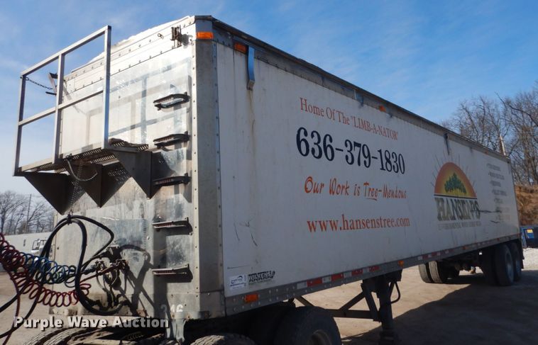 image for item DH5088 2007 Wilkens live bottom trailer