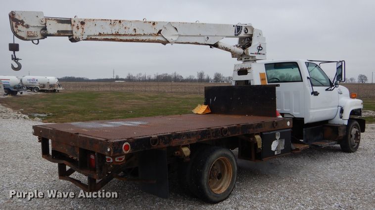 image for item DH6479 1995 Chevrolet C5500 crane truck