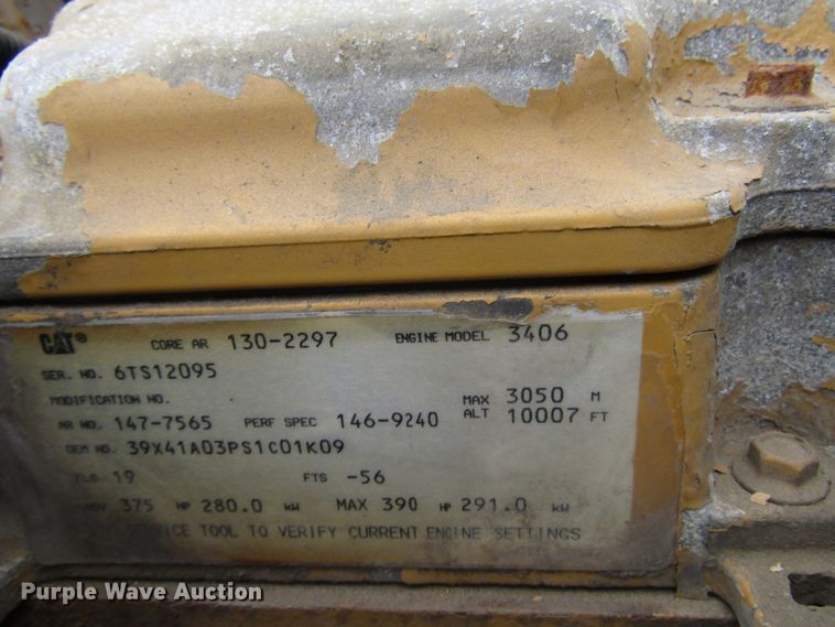 image for item DH8446 1998 Kenworth T800 truck cab and chassis