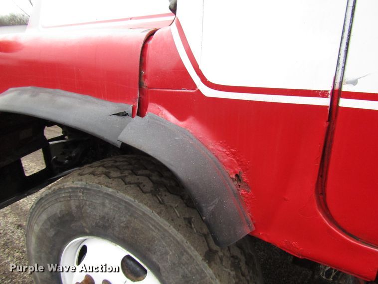 image for item DH8453 1999 Mack DM600 roll-off container truck