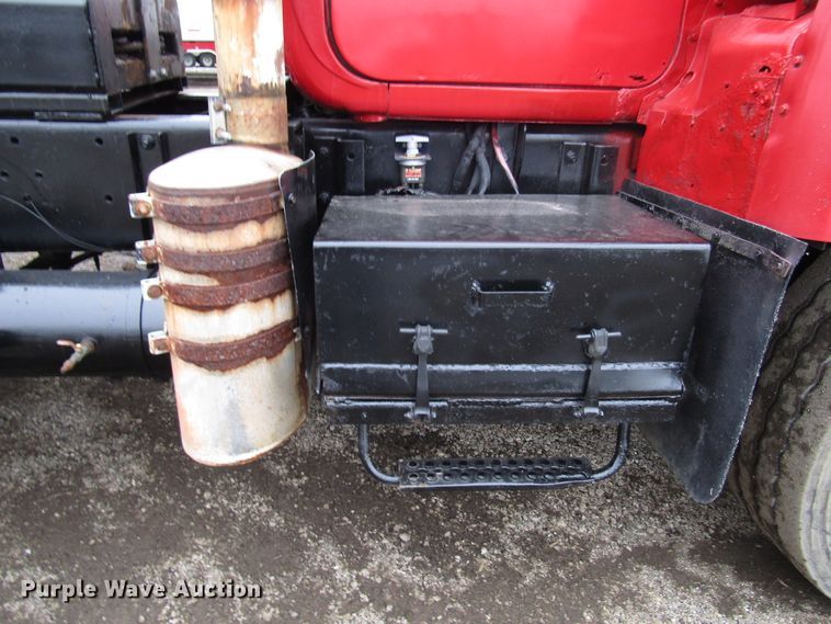 image for item DH8453 1999 Mack DM600 roll-off container truck