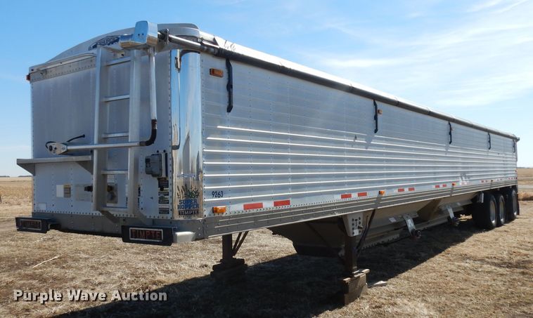 image for item ER9968 2001 Timpte double hopper bottom grain trailer