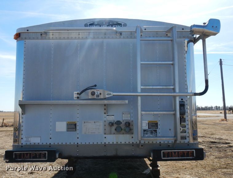 image for item ER9968 2001 Timpte double hopper bottom grain trailer
