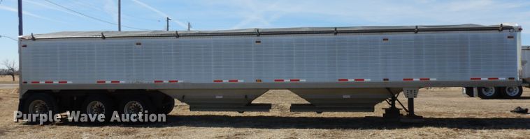 image for item ER9968 2001 Timpte double hopper bottom grain trailer