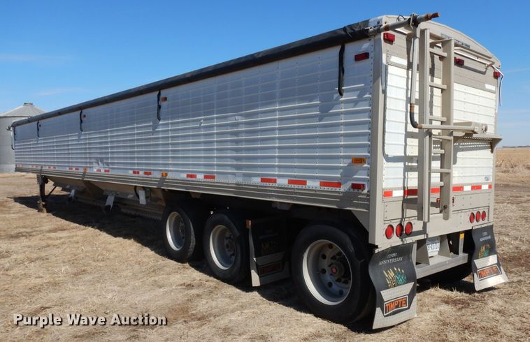 image for item ER9968 2001 Timpte double hopper bottom grain trailer