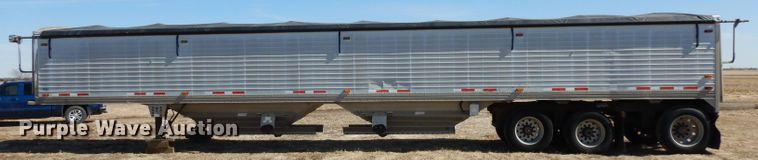 image for item ER9968 2001 Timpte double hopper bottom grain trailer