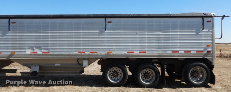 image for item ER9968 2001 Timpte double hopper bottom grain trailer