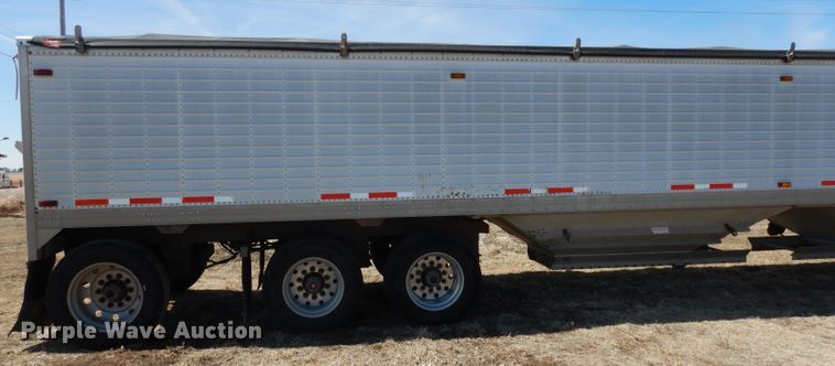 image for item ER9968 2001 Timpte double hopper bottom grain trailer