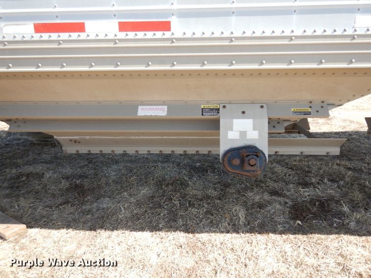 image for item ER9968 2001 Timpte double hopper bottom grain trailer