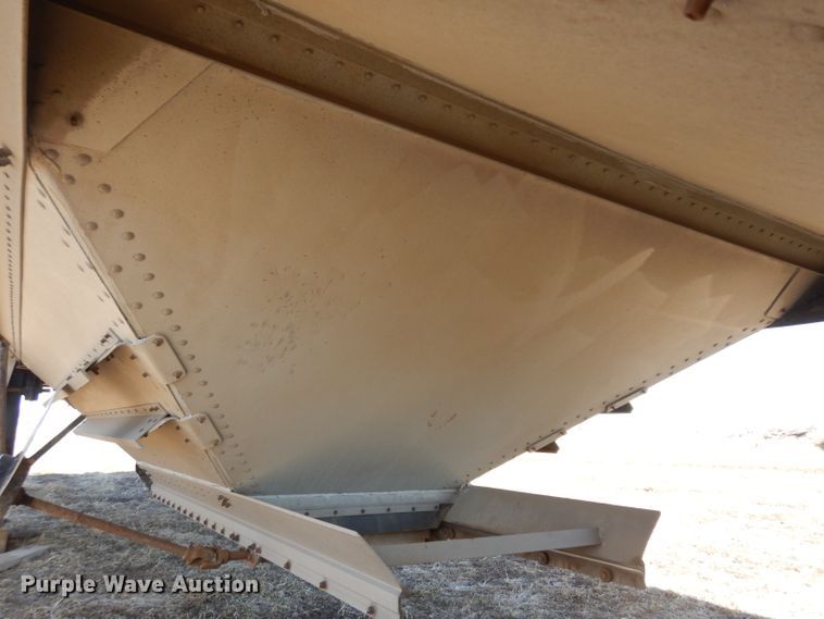 image for item ER9968 2001 Timpte double hopper bottom grain trailer