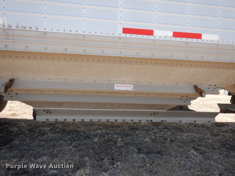 image for item ER9968 2001 Timpte double hopper bottom grain trailer