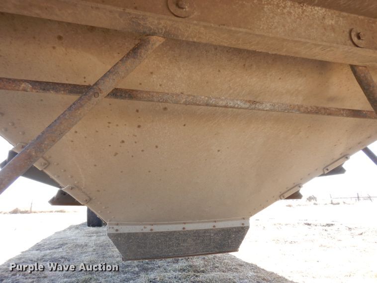 image for item ER9968 2001 Timpte double hopper bottom grain trailer