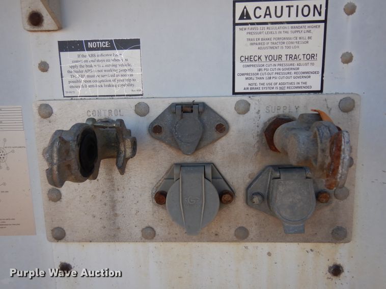 image for item ER9968 2001 Timpte double hopper bottom grain trailer