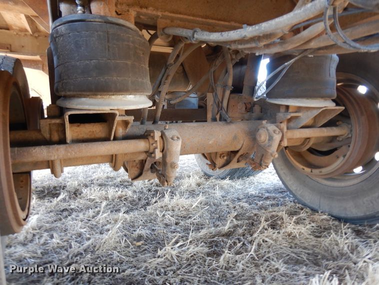 image for item ER9968 2001 Timpte double hopper bottom grain trailer