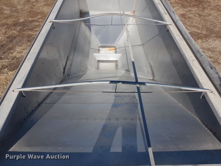 image for item ER9968 2001 Timpte double hopper bottom grain trailer