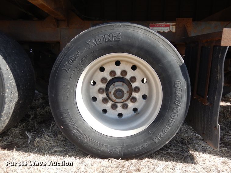 image for item ER9968 2001 Timpte double hopper bottom grain trailer