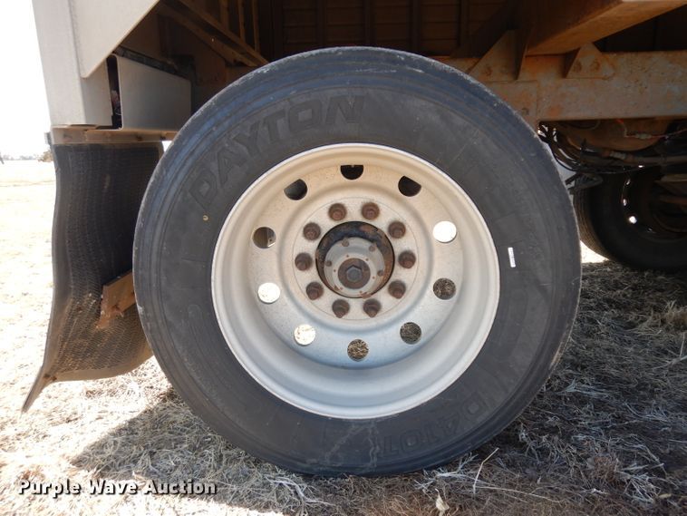 image for item ER9968 2001 Timpte double hopper bottom grain trailer