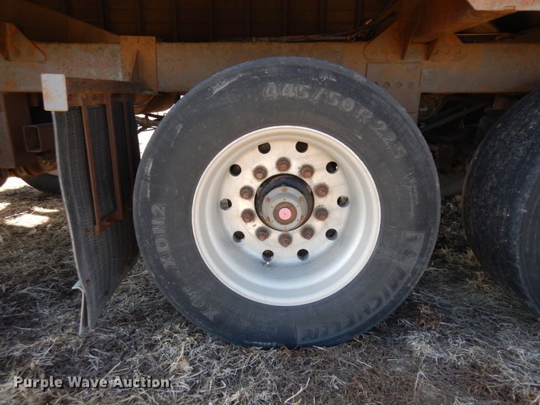 image for item ER9968 2001 Timpte double hopper bottom grain trailer