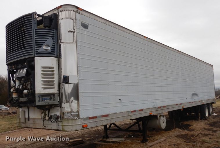 image for item ER9998 1996 Wabash refrigerated dry van trailer