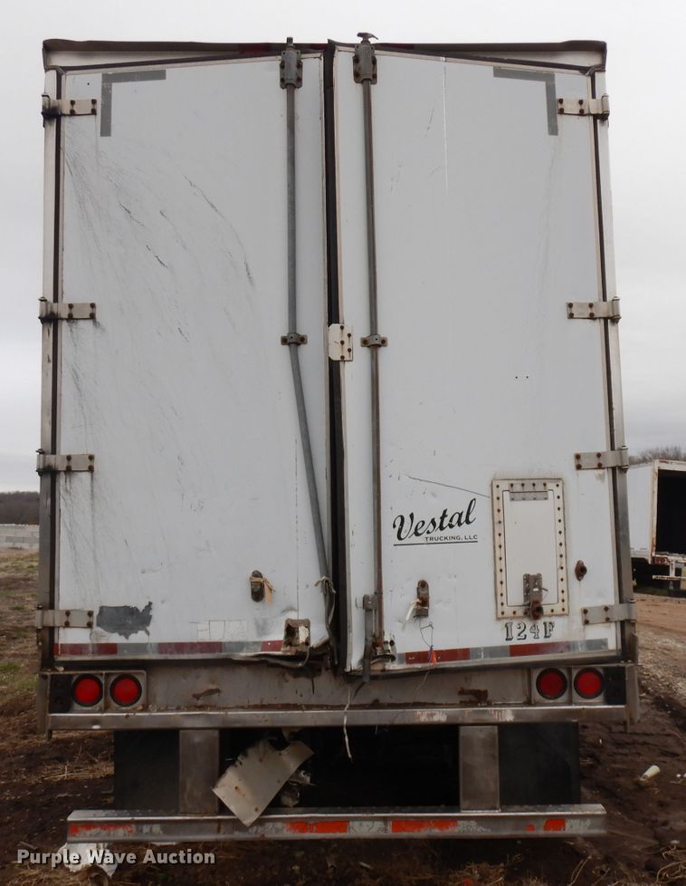 image for item ER9998 1996 Wabash refrigerated dry van trailer