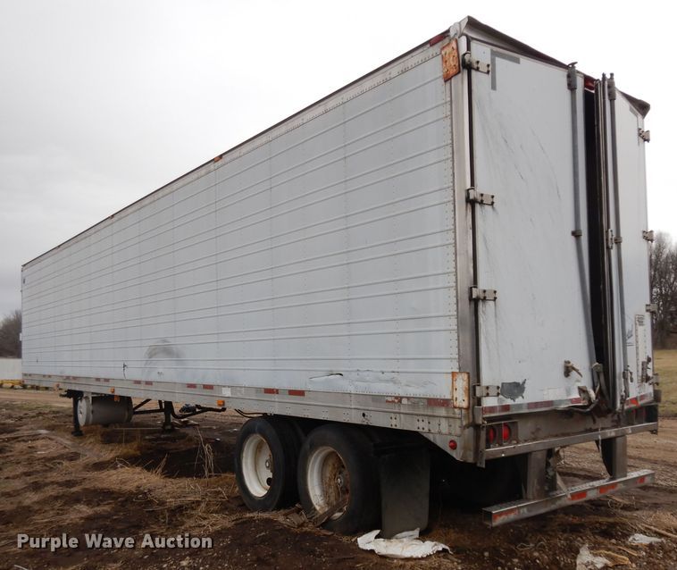 image for item ER9998 1996 Wabash refrigerated dry van trailer