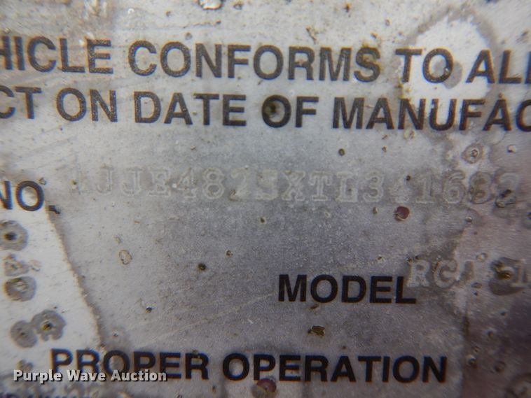 image for item ER9998 1996 Wabash refrigerated dry van trailer