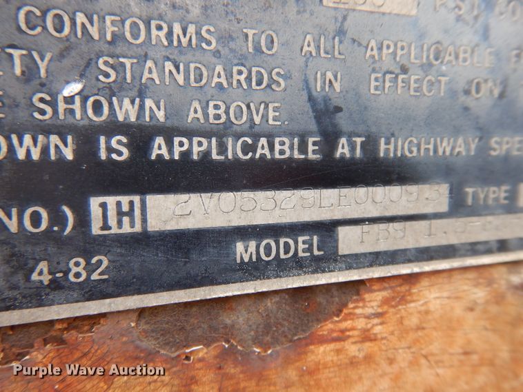 image for item ER9999 1990 Fruehauf FB9-1.5-F2-53LP dry van trailer