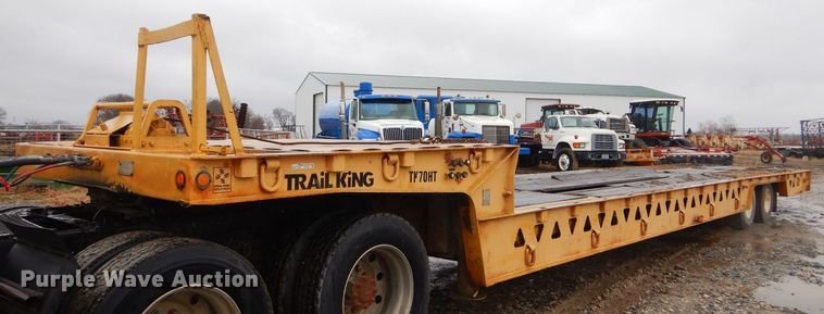 image for item GG9703 1998 Trail King TK70HT equipment trailer